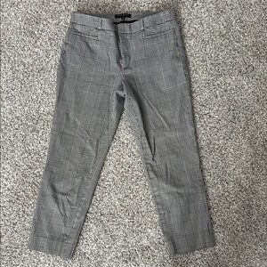 Women’s Banana Republic Black & White Plaid Pants